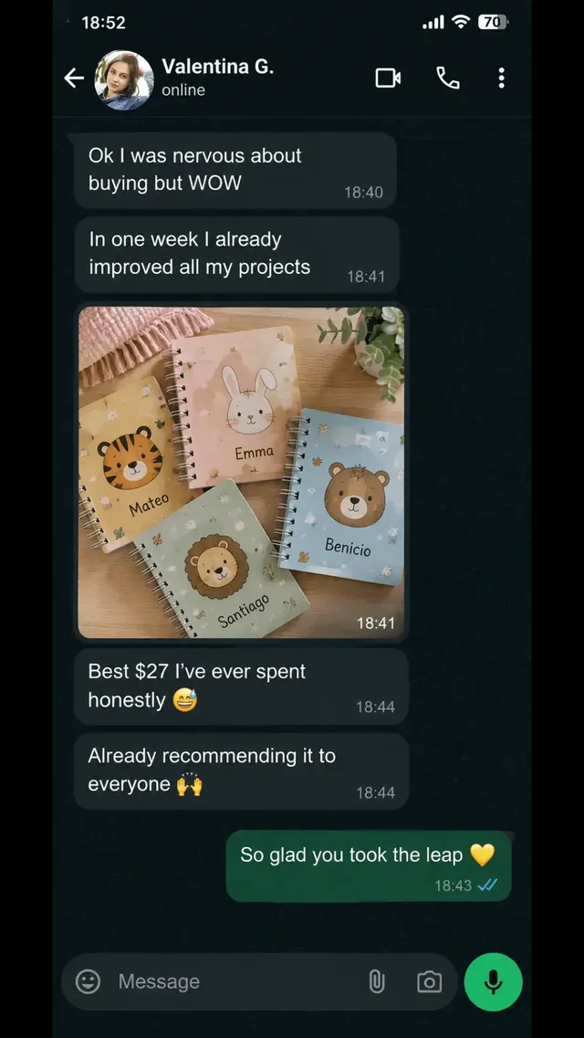 Customer conversation